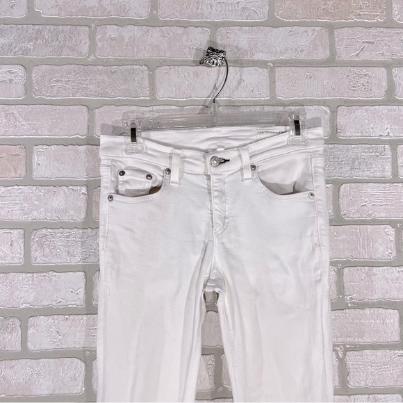 Rag & bone Skimny Jeans in Bright White Size 26 - Picture 4 of 10